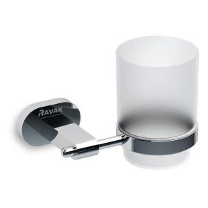 Держатель со стаканом д/зубных щеток Ravak Chrome CR 210.00
