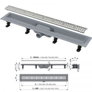 Душевой канал Alca Plast APZ10 Simple 950M 
