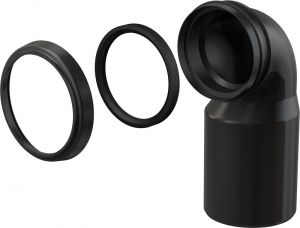 Колено стока для инсталляции Alca Plast M906