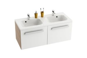 Тумба под умывальник Ravak SD Crome 1200 капучино/белый